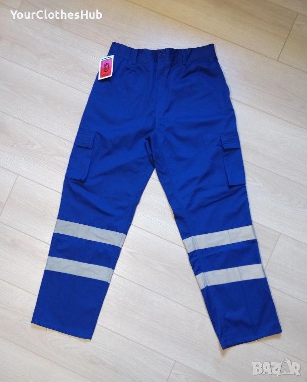 НОВИ SAMISA 46/48 size Работни панталони със светлоотразителни ленти, снимка 1