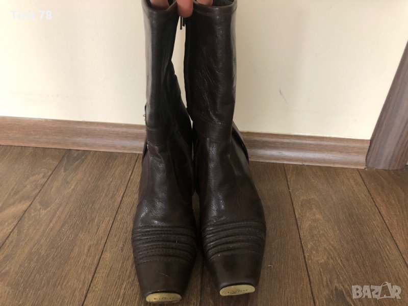 John Richmond дамски боти естествена кожа , снимка 1