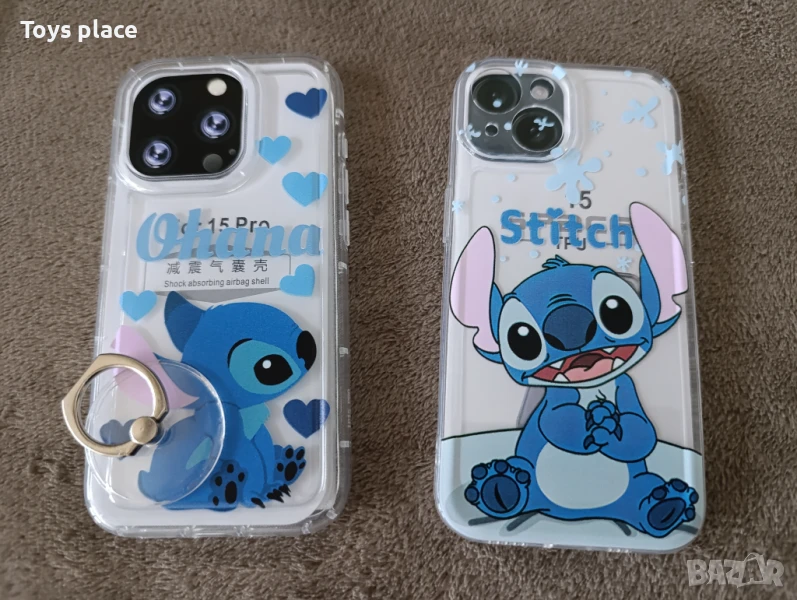 Калъф за телефон Лило и Стич Кейс Lilo and Stitch iPhone 15, iPhone 15pro, снимка 1