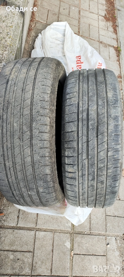 ПРОДАВАМ лети гуми GOOD YEAR 215/55/17 летни ,ДОТ 2019 г, снимка 1