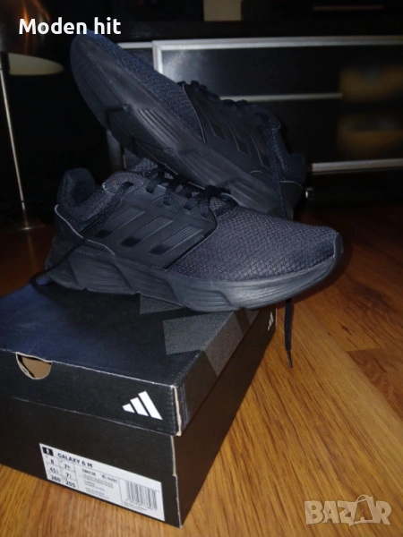 Adidas Galaxy 6 M Black - мъжки маратонки стелка 27 см. /черни/, снимка 1