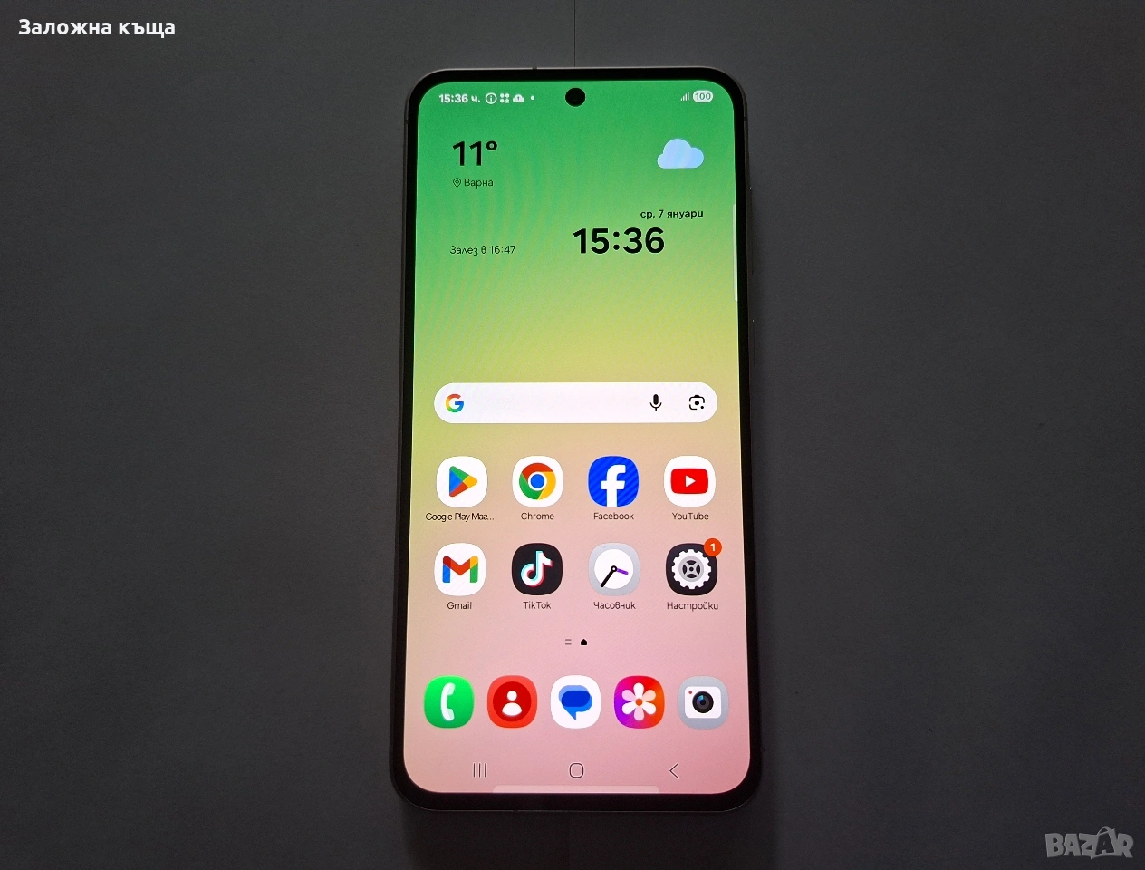 НОВ ! Samsung Galaxy A56 5G - 8GB RAM / 128GB / 50MPx / 120Hz / 5000mAh, снимка 1