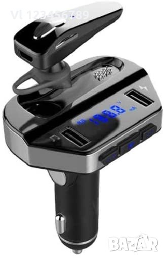 FM Transmitter V6 с Handsfree Слушалка, снимка 1