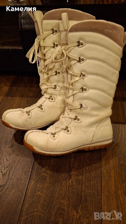 Helly Hansen дамски зимни ботуши, апрески, боти естествена кожа , снимка 1