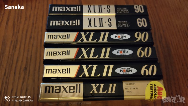 MAXELL XL II-S 60,90, снимка 1