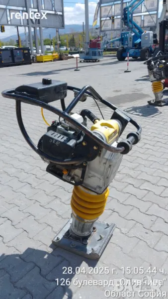 Трамбовка пачи крак 75 кг Cimex TR75 2017, снимка 1