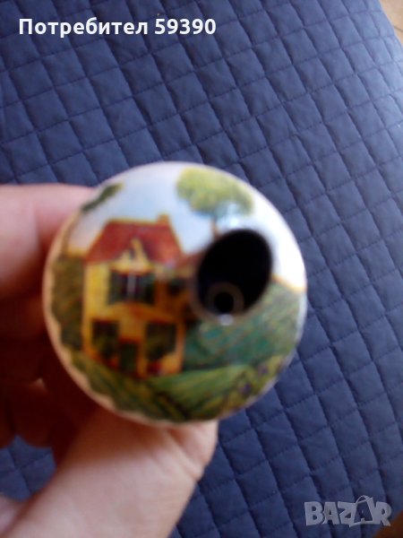 Порцеланова запушалка за  олиера, снимка 1