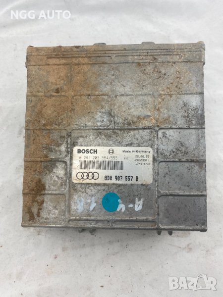 Компютър Двигател BOSCH за Audi A4, 0 261 203 554/555, № 8D0 907 557 B, 8D0907557B, снимка 1