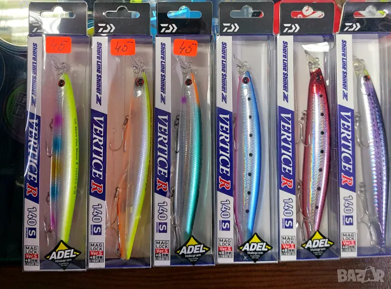Воблер DAIWA Shoreline Shiner Z Vertice R 140S- 28.5g. , снимка 1
