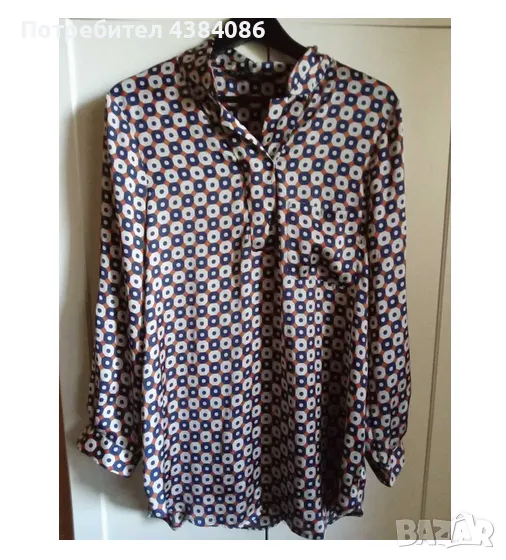 Дълга ризa ZARA 42-44 размер, снимка 1