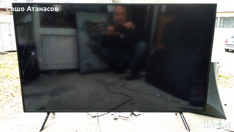 SAMSUNG UE55NU7105K със счупена матрица ,BN44-00932B ,BN41-02635A ,CY-NN055HGLV2H, снимка 1
