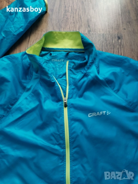 Craft Focus Hood Jacket - страхотна мъжка ветровко M , снимка 1