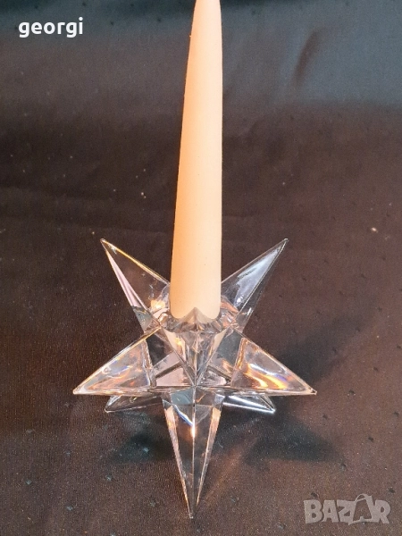 стъклен свещник Rosenthal 29/2, снимка 1