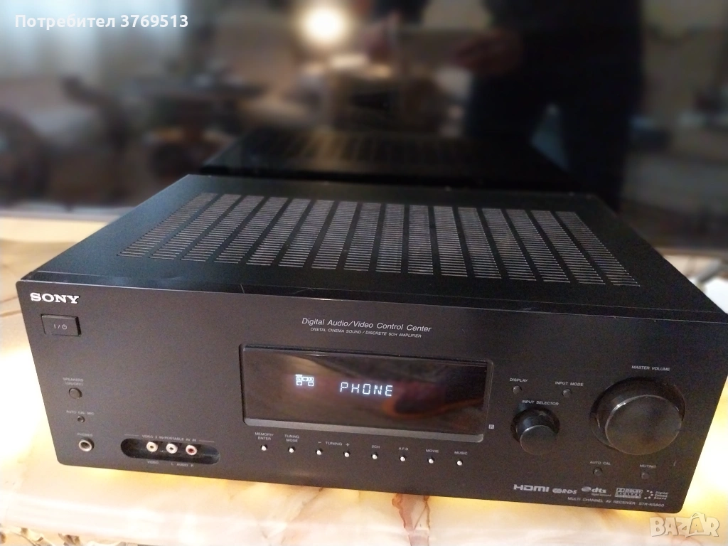 4k hdmi ресийвър усилвател Sony STR-KG800, снимка 1