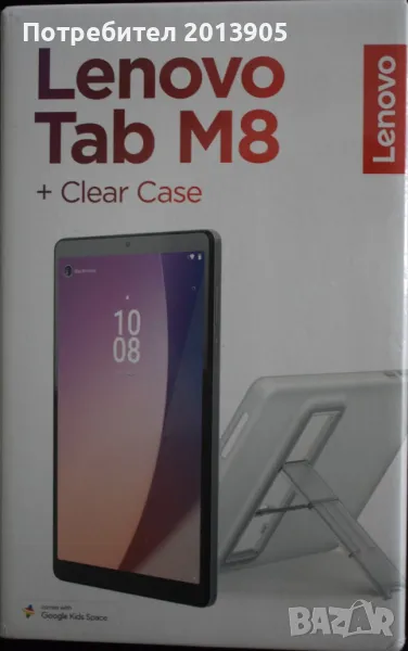 Таблет Lenovo Tab M8 (4th Gen) 2024, Octa-Core, 4GB RAM, 64GB, Wifi, Arctic Grey , снимка 1