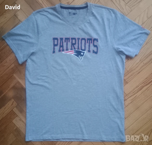 Оригинална памучна фланелка New England Patriots NFL New Era, снимка 1