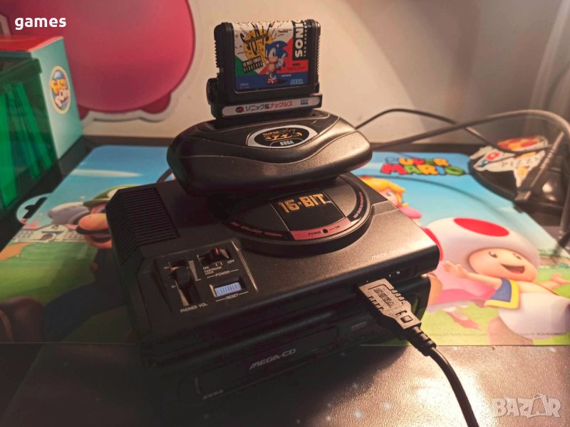 Sega Mega Drive Mini W + Mega Drive Tower Mini, снимка 1