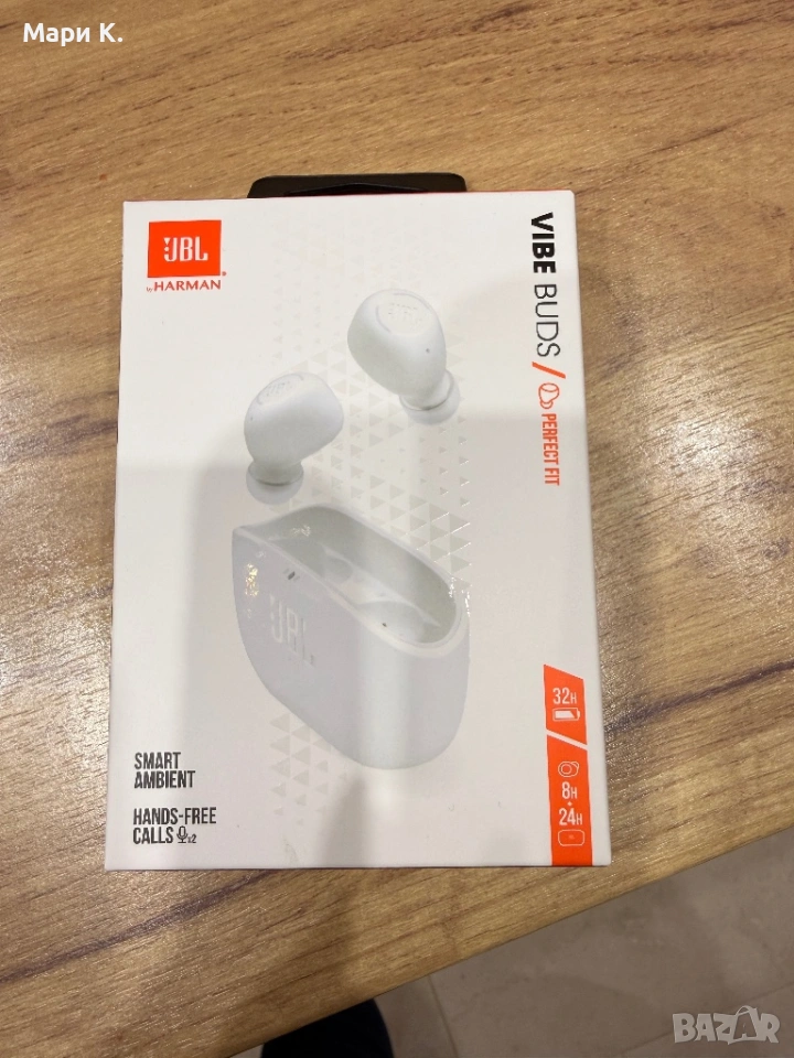 Безжични слушали JBL Vibe Buds, снимка 1