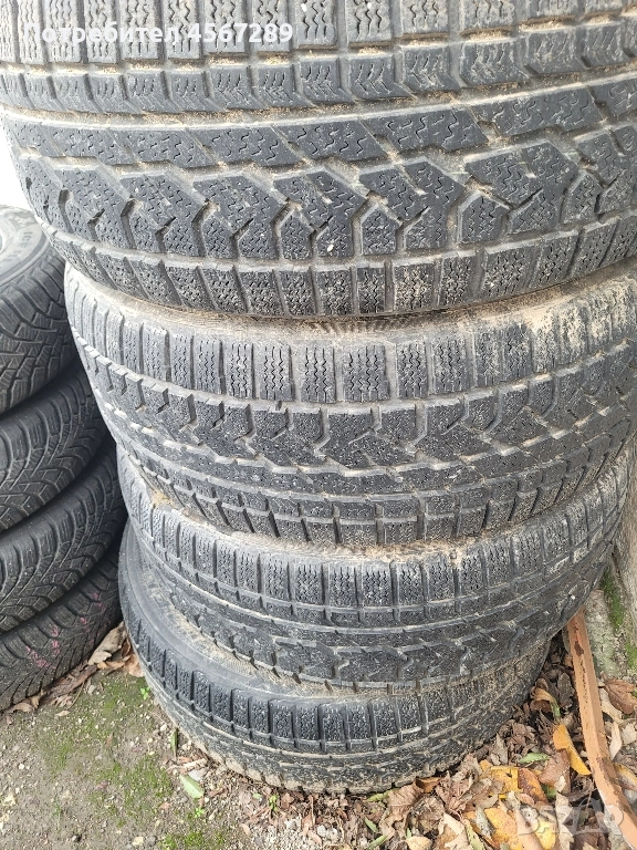 Зимни гуми Marshal 235/55/18 запазени с добър грайфер , снимка 1