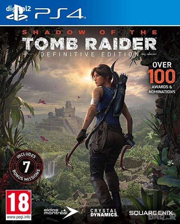 Shadow of the Tomb Raider - Definitive Edition /  /PS4 / Игра / Нова Запечатана , снимка 1