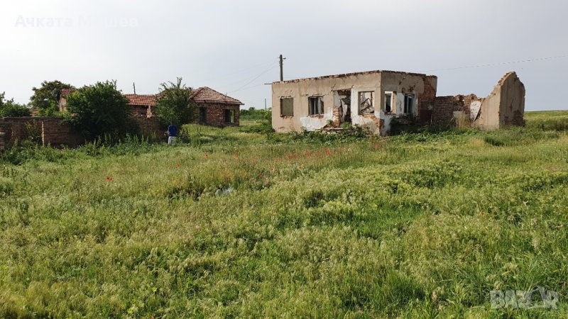Разрушена къща и обор в село Горна Митрополия, снимка 1