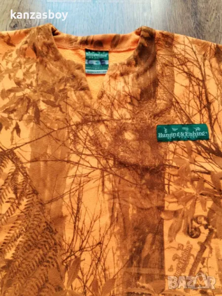 hunting and fishing new zealand - ловна поларена тениска ХС, снимка 1