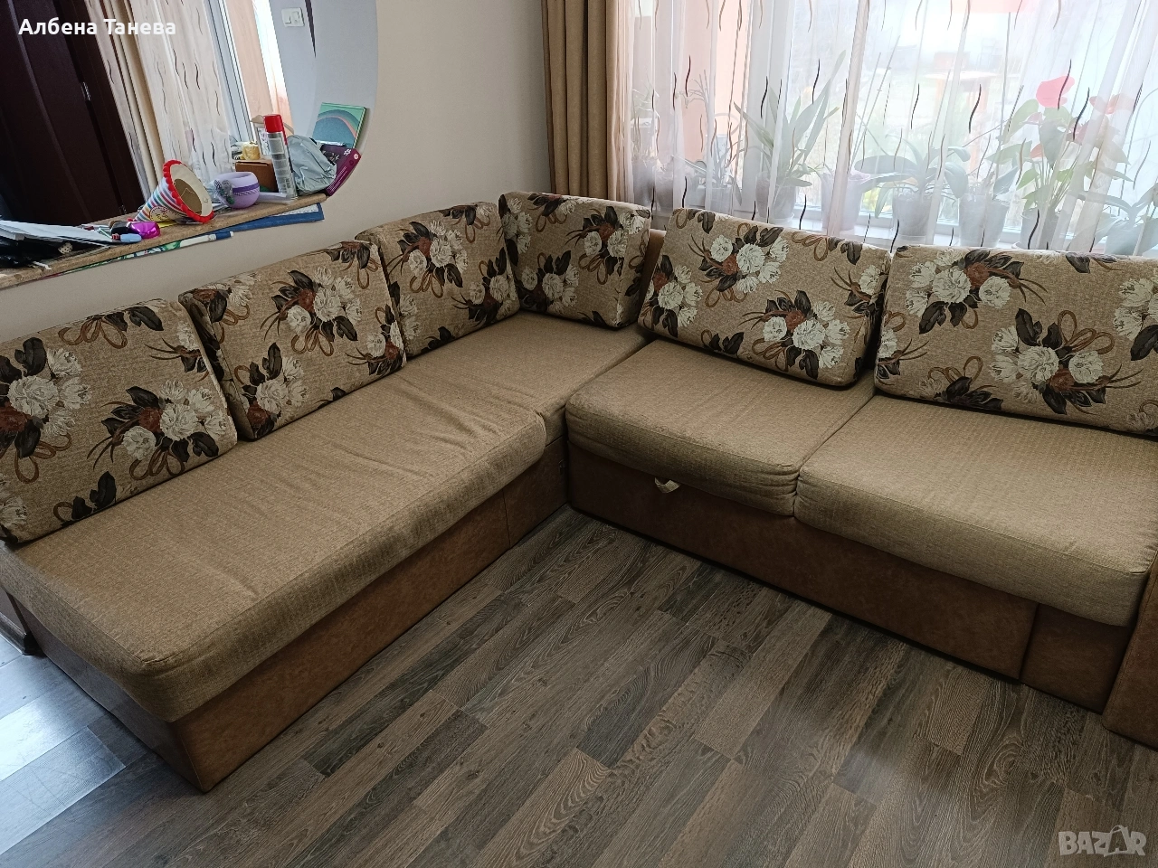 Ъглов диван, снимка 1