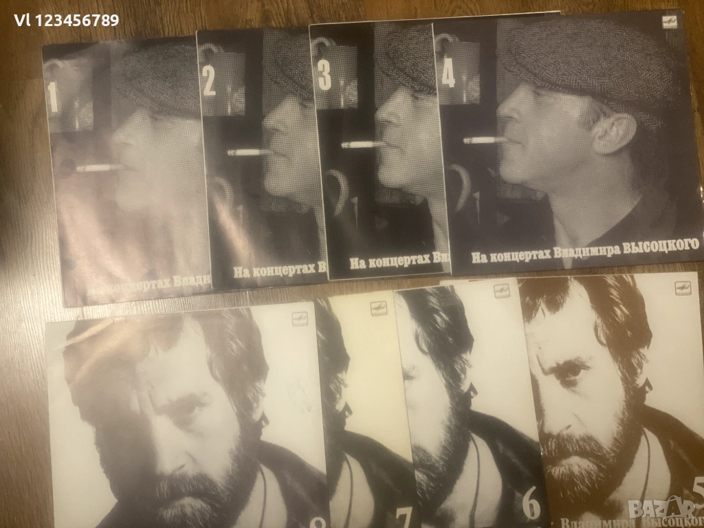 На Концертах Владимира Высоцкого 1-8 /1987-1992 г/, снимка 1