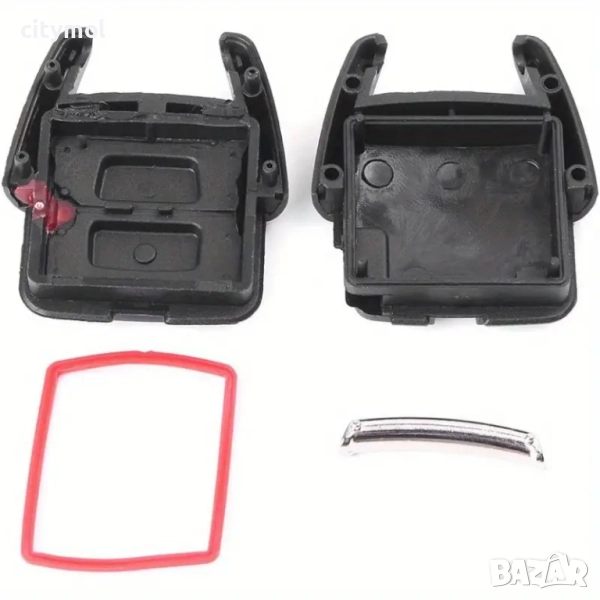Kутийка ключ с 2 бутона за OPEL ZAFIRA A / VECTRA B / ASTRA G / CORSA + 2 превключвателя, снимка 1
