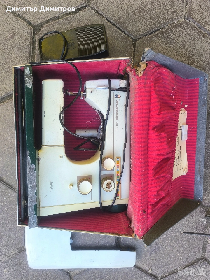 продавам шевна машина husqvarna 2000, снимка 1