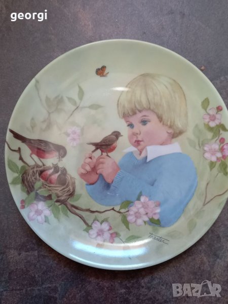 Декоративна порцеланова чиния Kaiser porcelain , снимка 1