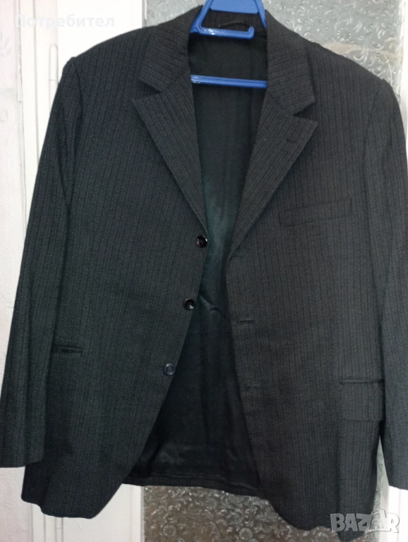 Мъжко сако -черно, снимка 1