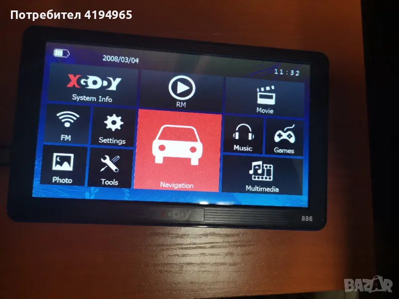 Навигация GPS XCODY - нова, снимка 1
