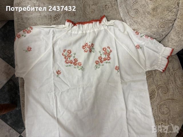 Ръчно изработени ризи с бродерии, снимка 3 - Ризи - 56469058