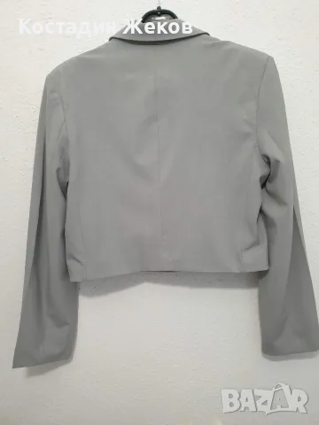  Нов със етикет. Дамско късо сако (cropped blazer) на марката Mohito. , снимка 3 - Сака - 56227582