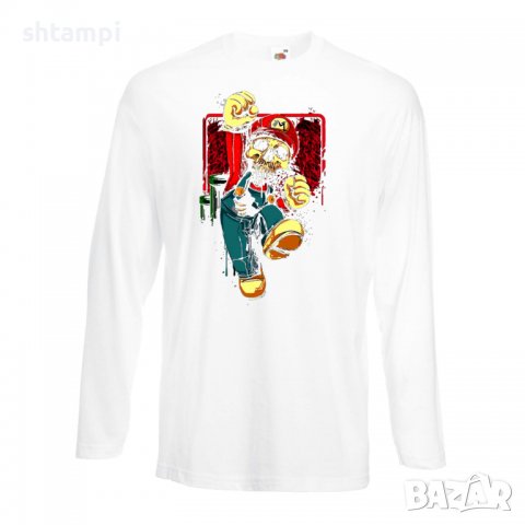 Мъжка тениска Mario Zombie Игра,Изненада,Подарък,Празник,Повод, снимка 4 - Тениски - 37243341