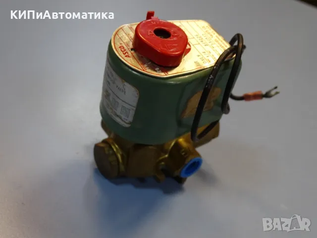 3-пътен ел. магнитен клапан ASCO 8345A2 solenoid valve 16Bar 110VAC G1/4, снимка 8 - Резервни части за машини - 49284357