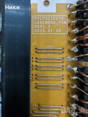 Power Board BN44-00816A / PSLF321E07A / L65EM8NA_FSM, снимка 3 - Части и Платки - 51990030