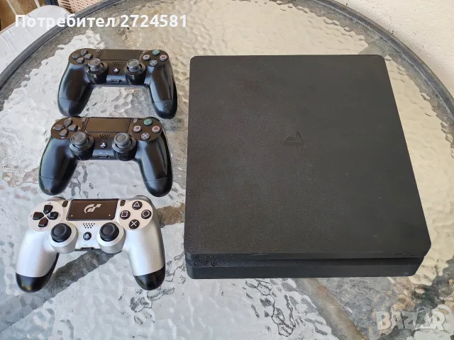 БАРТЕР /ПРОДАЖБА ! Playstation 4 + 3 оригинални джойстика