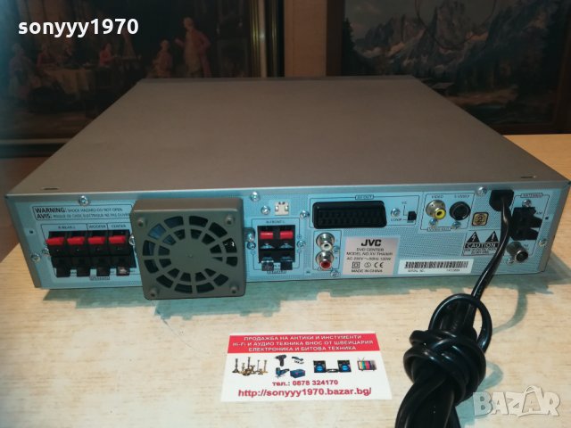 jvc dvd 6 chanel receiver 2901211003, снимка 11 - Ресийвъри, усилватели, смесителни пултове - 31596873