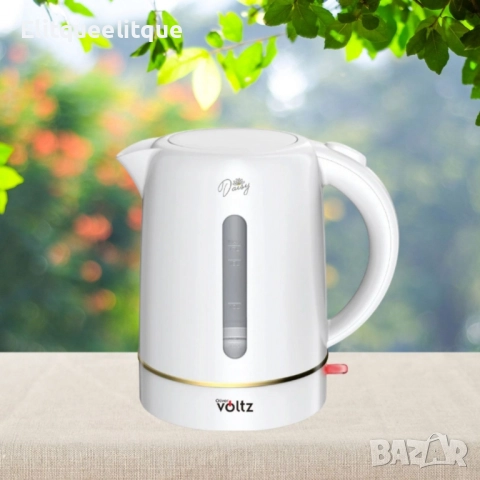 Електрическа кана Oliver Voltz Daisy, 2200W, капацитет 1,7 литра, снимка 8 - Други - 52326106