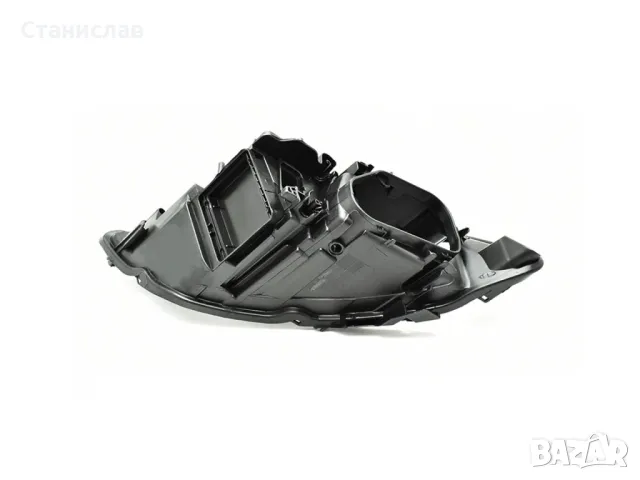 Лява основа (корпус) за фар за Audi Q7 4L Facelift (2010-2015), снимка 3 - Части - 47936957