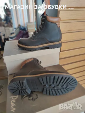 МЪЖКИ БОТИ - ЕСТЕСТВЕНА КОЖА - код: 19Р64, снимка 4 - Мъжки боти - 48631801