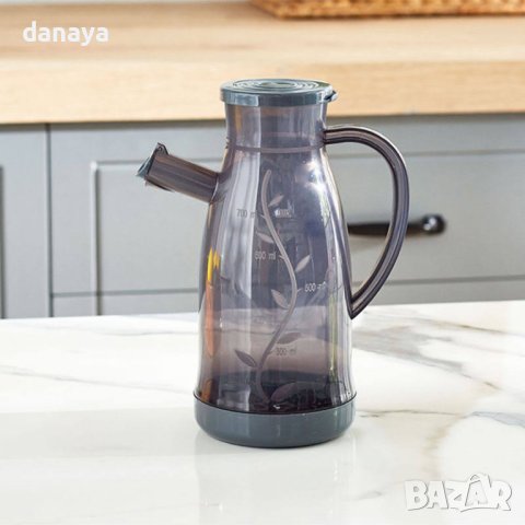 4056 Бутилка за олио или зехтин, 700 мл, снимка 3 - Прибори за хранене, готвене и сервиране - 42287659