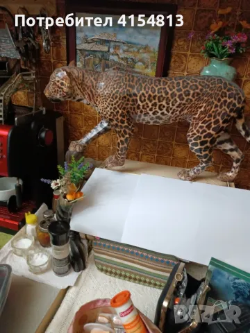 Продавам 3D ягуар изработен от хартия , снимка 4 - Декорация за дома - 49064216