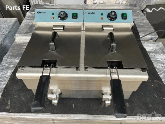 Професионален двоен фритюрник електрически dvoen fritiurnik elektricheski