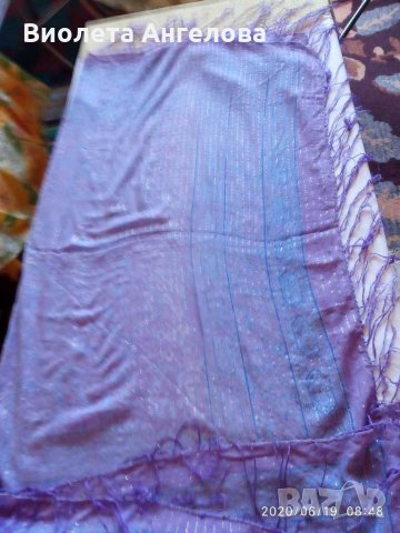 Дамски индийски шал, снимка 6 - Шалове - 29217765