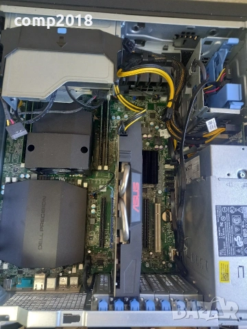 Kомпютър DELL PRECISION T5600 Intel Xeon E5-2680 32gb RX 470 Mining, снимка 3 - Работни компютри - 54324335