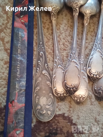 Посребрени прибори  лъжици и черпак  26318, снимка 15 - Прибори за хранене, готвене и сервиране - 52127499