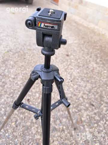 немски статив трипод за фотоапарат камера Hama traveller's 2     7/4, снимка 3 - Чанти, стативи, аксесоари - 49827139